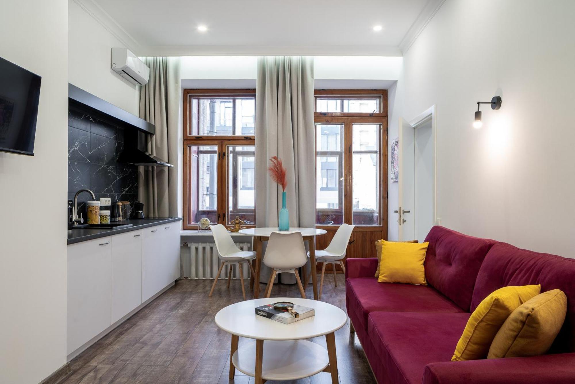 Yaroslav Val Lux Apartments キエフ エクステリア 写真