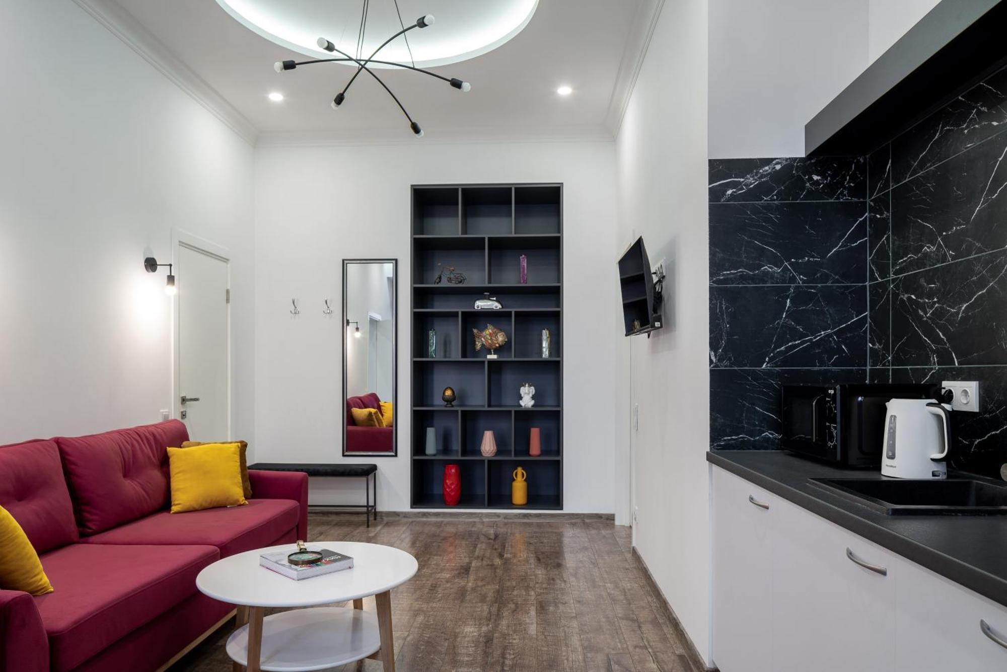Yaroslav Val Lux Apartments キエフ エクステリア 写真